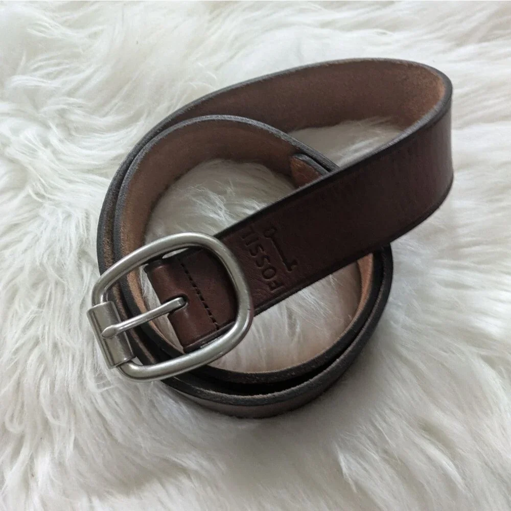 Fossil Men's Brown Leather M Medium